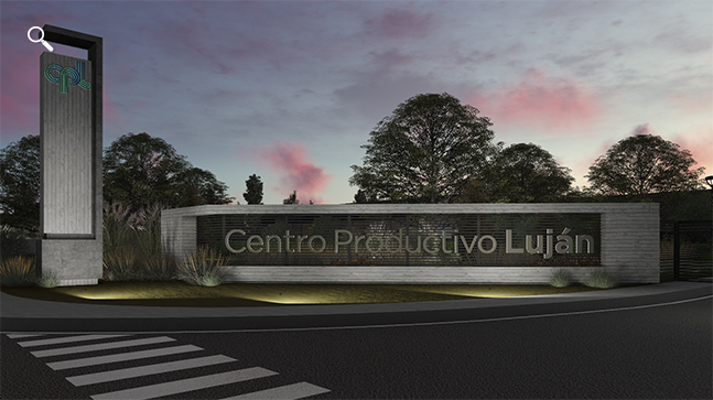 Mapa Centro Productivo Lújan